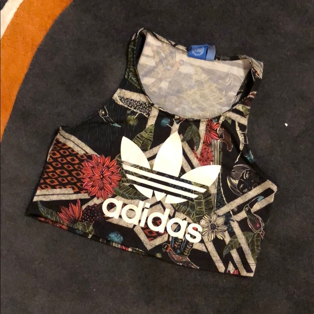 Adidas Originals jungle cropped tank